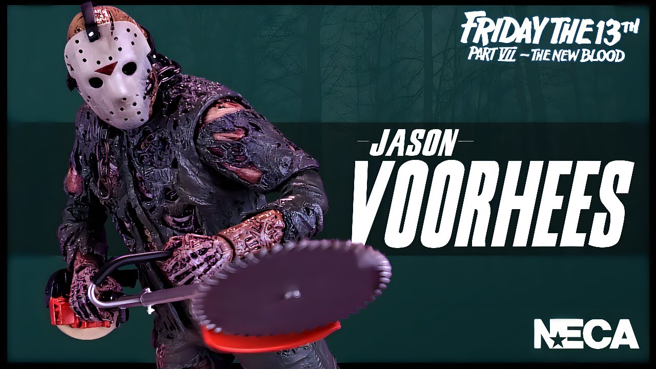 NECA Friday The 13th Part 7 The New Blood Jason Voorhees Figure @The Review Spot