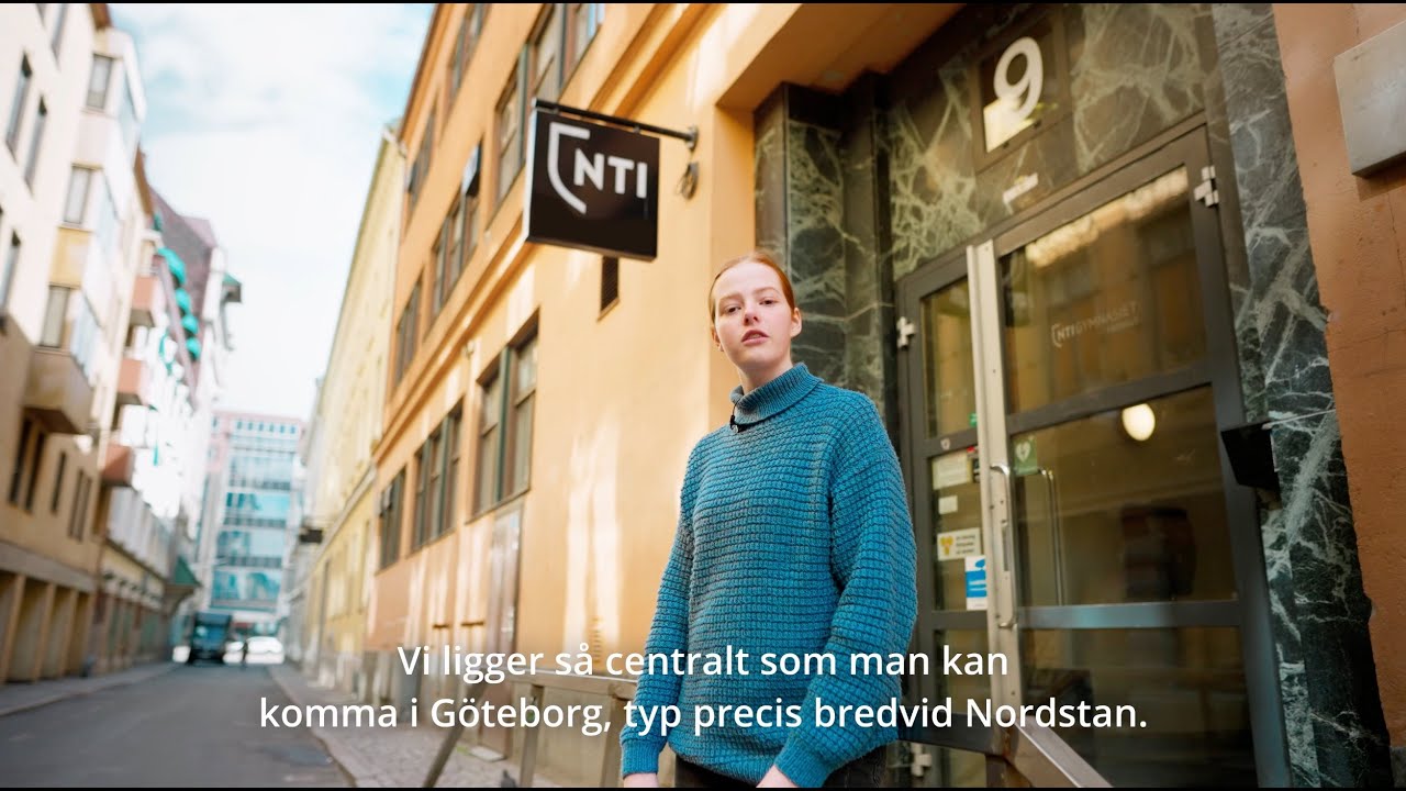 Häng med när våra elever presenterar NTI Gymnasiet Kronhus i Göteborg