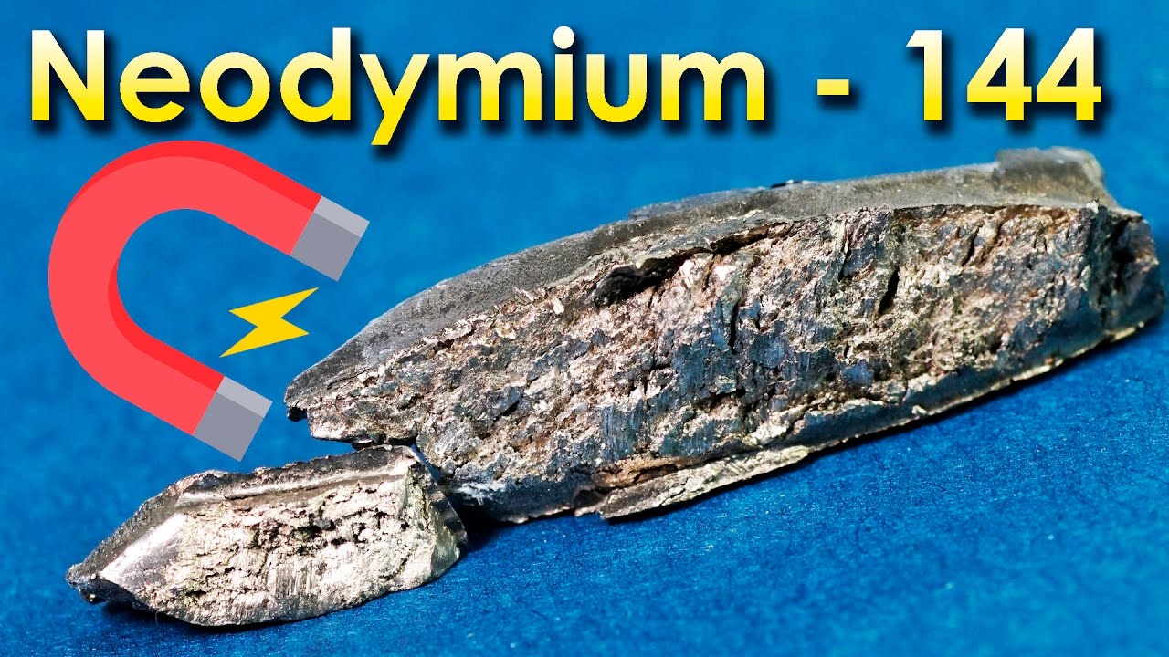 Neodymium  - A METAL Is Used to Make MAGNETS!