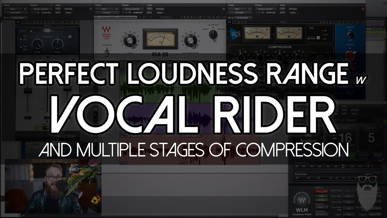 How to Use Vocal Rider and Multiple Stages of Compression for PERFECT Podcast Loudness at -16LUFS