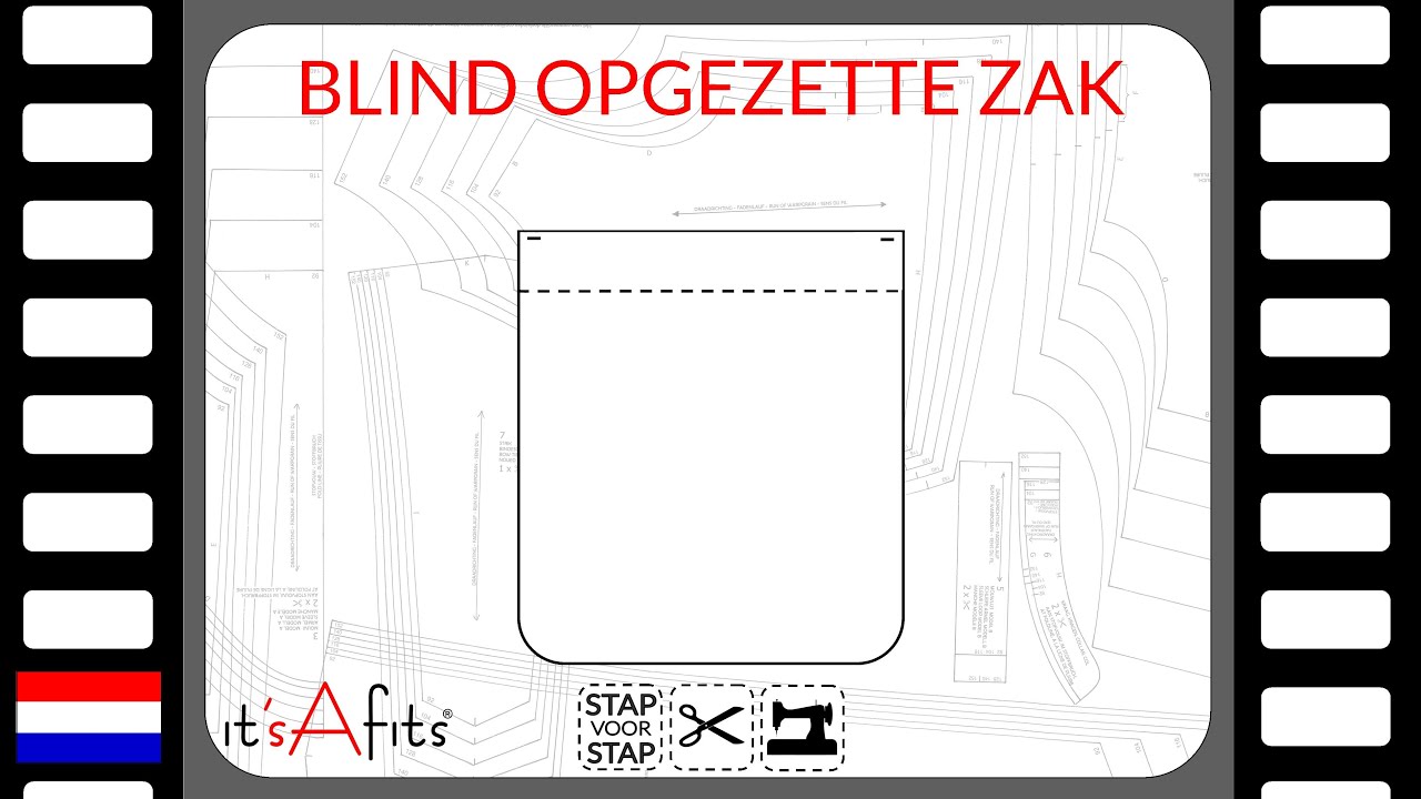 it'sAfits techniek   blind opgezette zak
