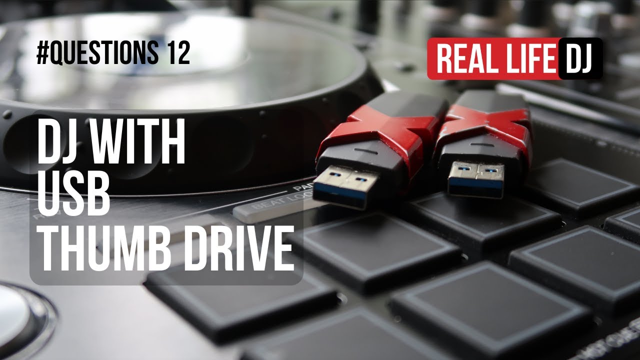 Why You Would Need 2 x USB Thumb Drives To DJ With | #Questions 12 | Real Life DJ