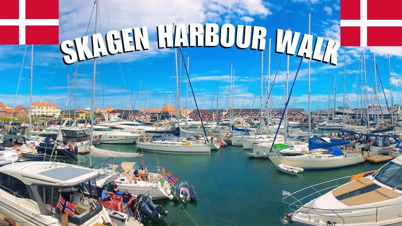 Skagen Harbour Walk 🇩🇰 | Relaxing POV Tour in Denmark’s Northernmost Town