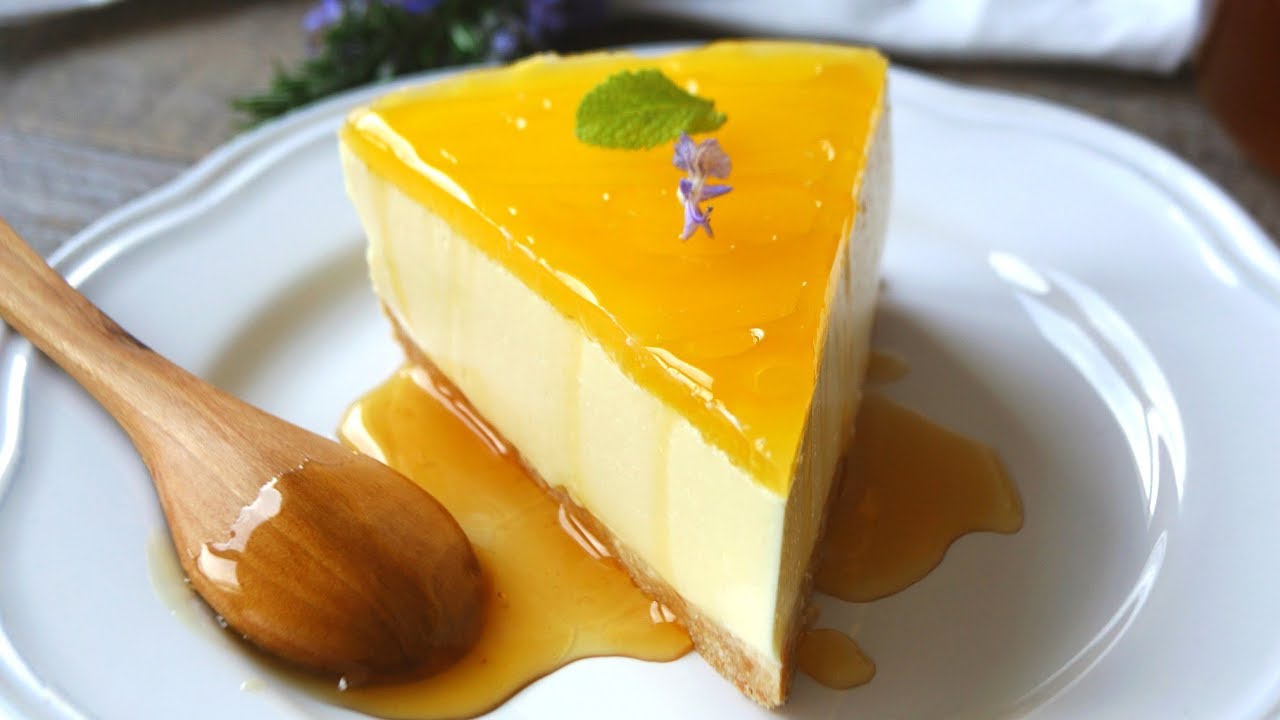 Tarta de naranja SIN HORNO. ¡Fácil y rápida!