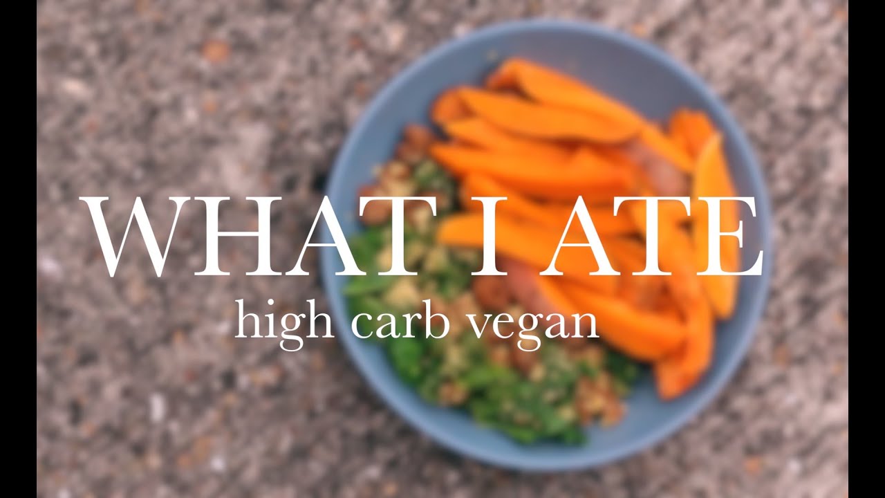 WHAT I ATE WEDNESDAY - raw til 4, high carb vegan