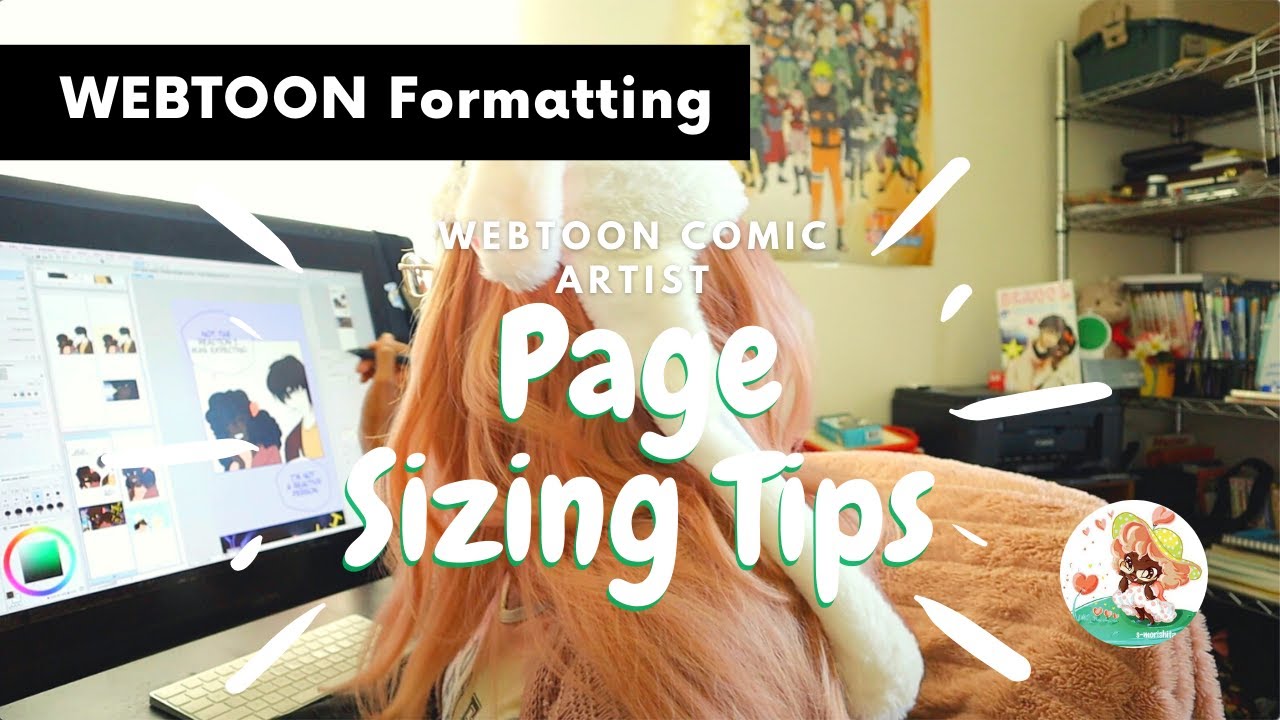 How I Make a Vertical Scrolling Webtoon || Webtoon Formatting Tutorial