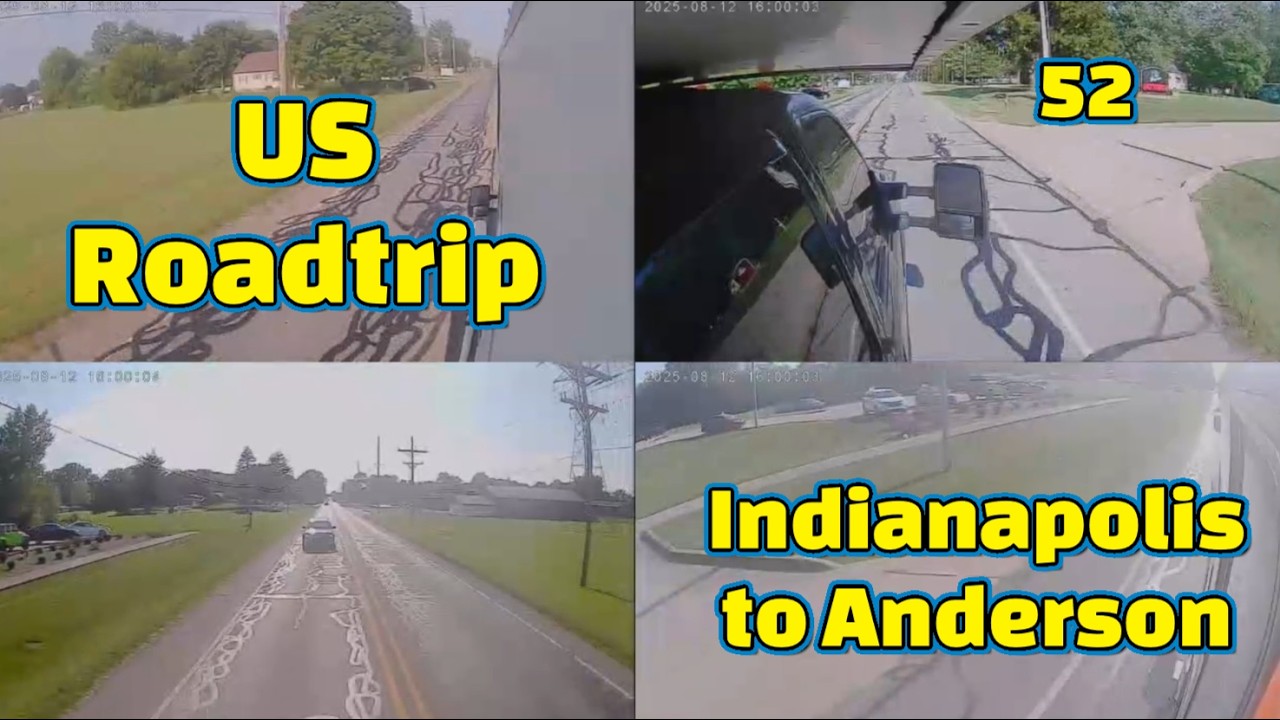Indianapolis to Anderson-US Roadtrip