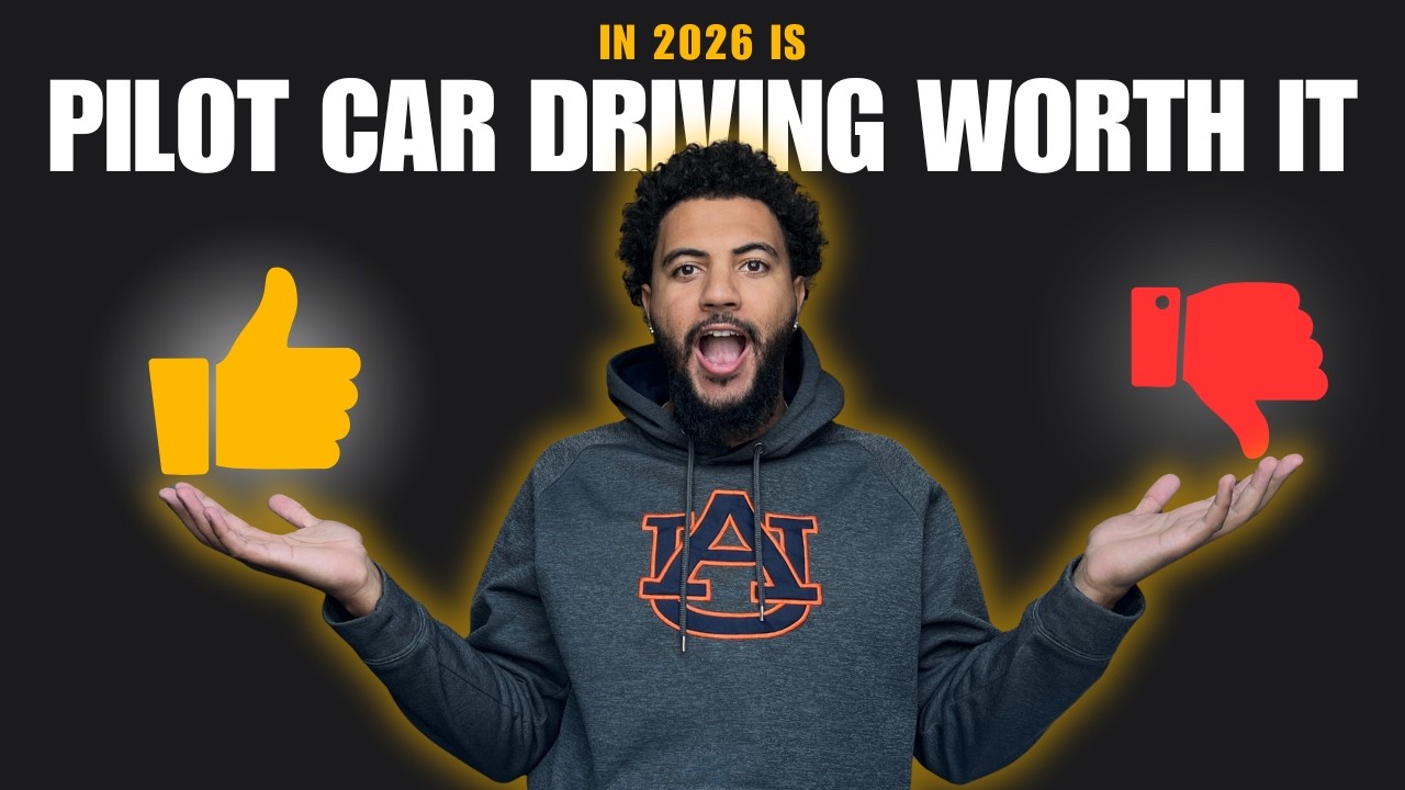Is Pilot Car Driving Still Worth It in 2026? (REAL Pro's and Con's)