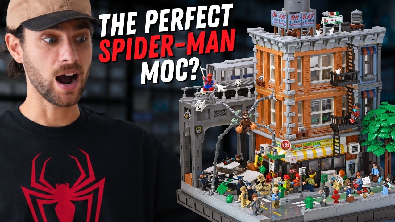 I Built the Ultimate LEGO Spider-Man City MOC