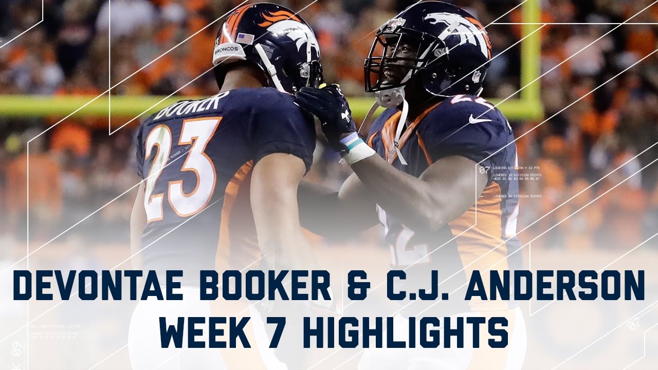 Devontae Booker & C.J. Anderson Highlights | Texans vs. Broncos | NFL Week 7 Player Highlights