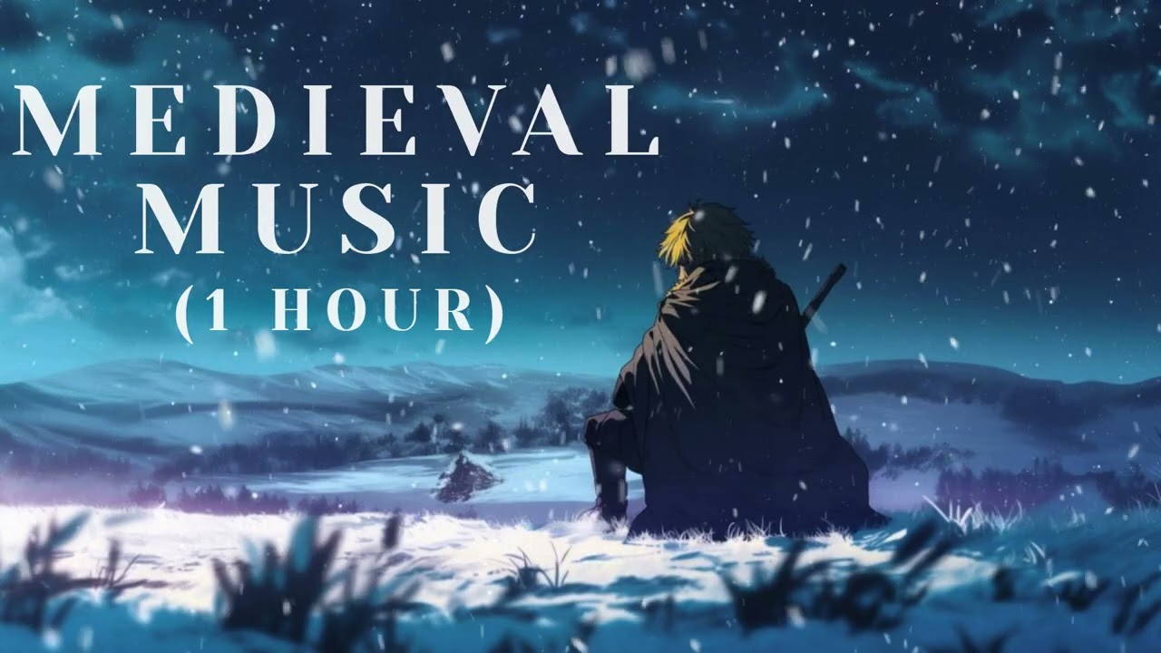 Lonely Wanderer in the Snow – Relaxing Medieval Fantasy Music (1 Hour)