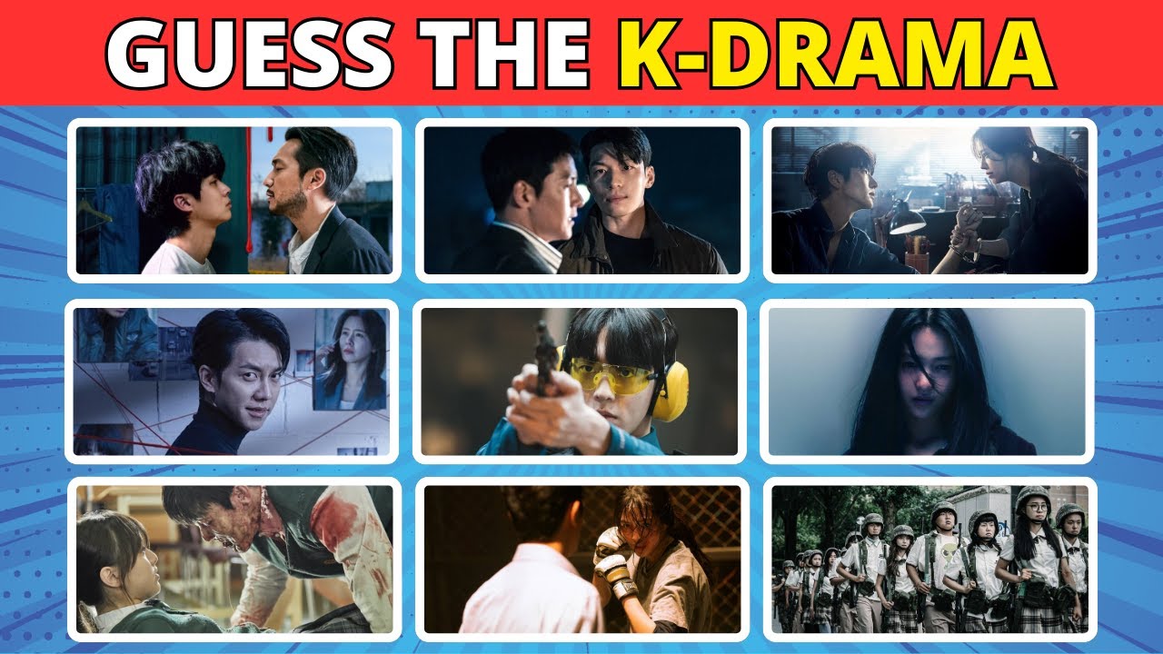 Guess the K-DRAMA 🔫🔪🩸 [Thriller Edition]  | K-DRAMA GAME