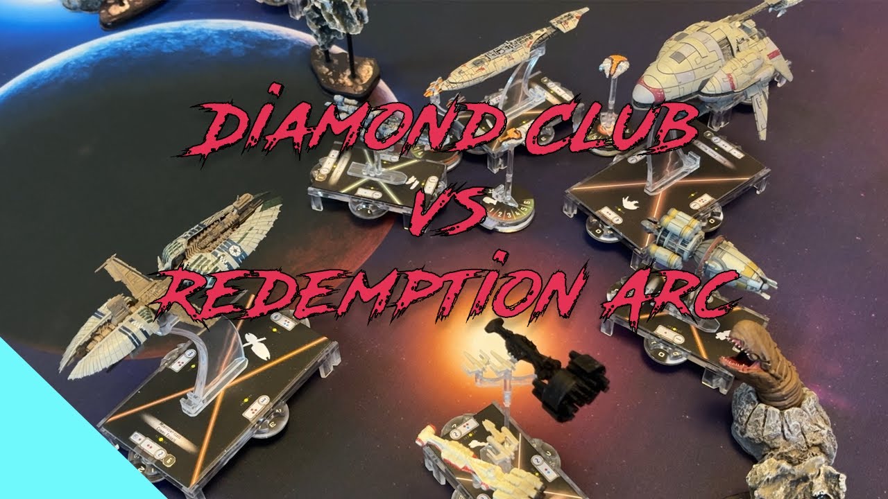 Star Wars: Armada - Battle Report - Diamond Club vs Redemption Arc