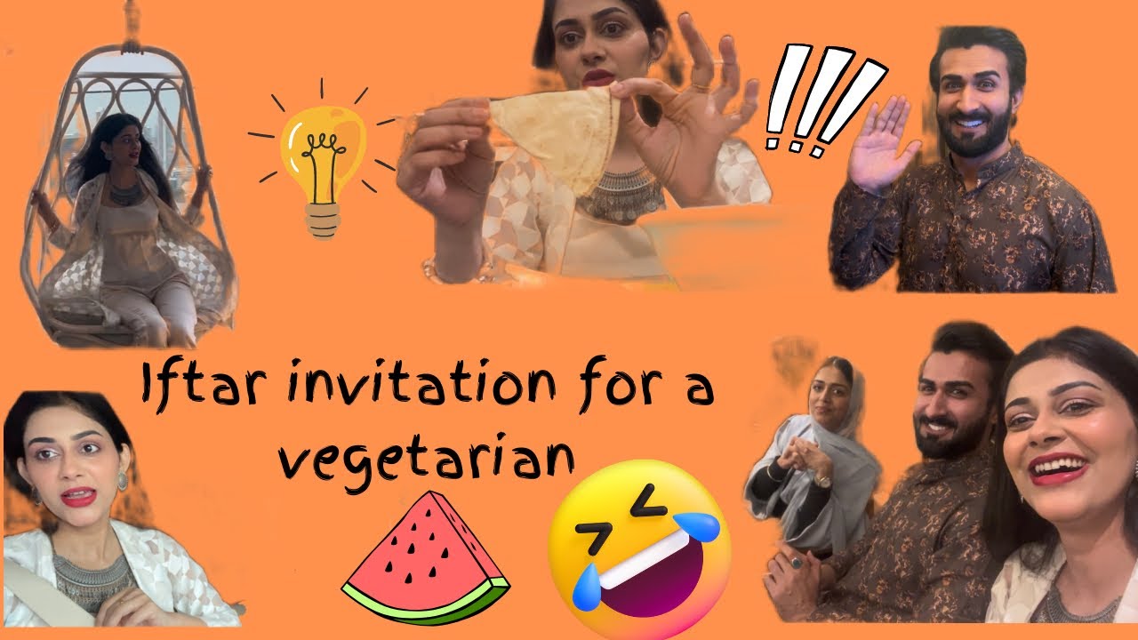 What happens when a vegetarian is invited to Iftar party| Indians in Dubai| Funny
