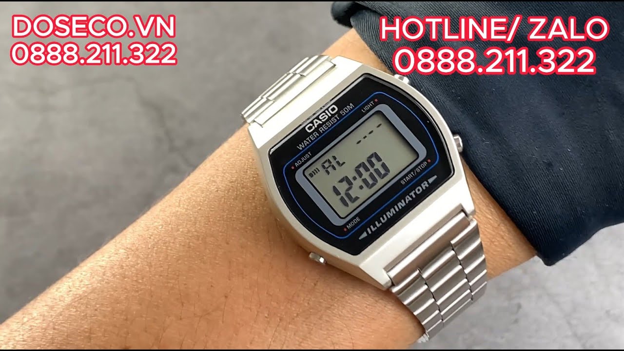 Đồng hồ nam Casio B640WD-1AVDF #casiowatches #donghonam #donghodeotaynam