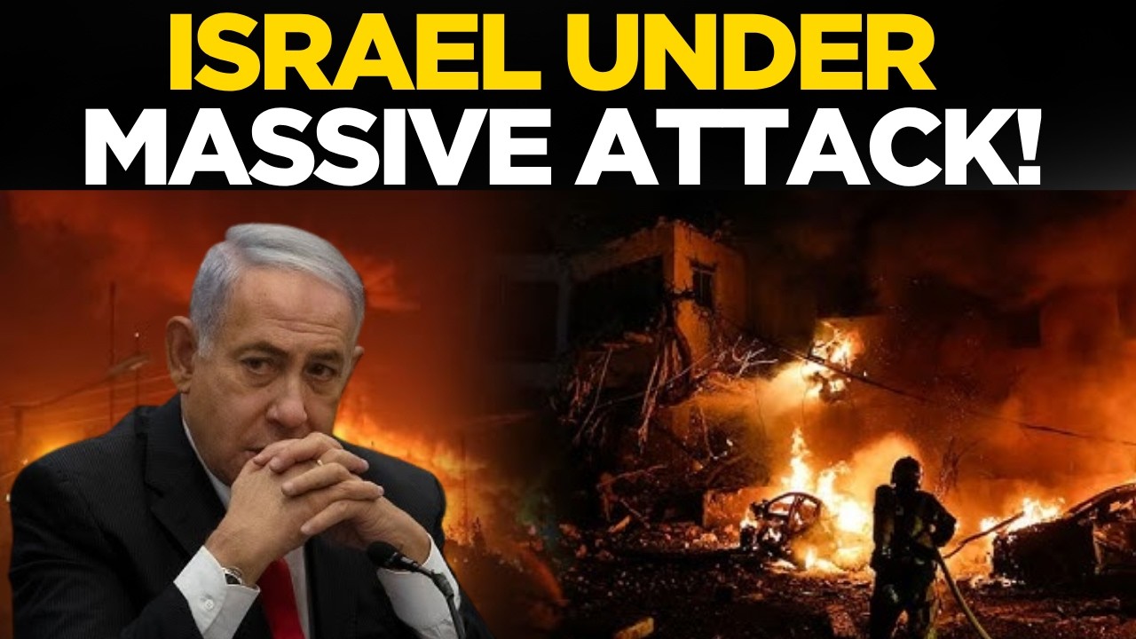 LIVE | Drones & Missiles Rain On Israel | Iran&rsquo;s Coordinated Attack? | Israel-Iran | War | Trump