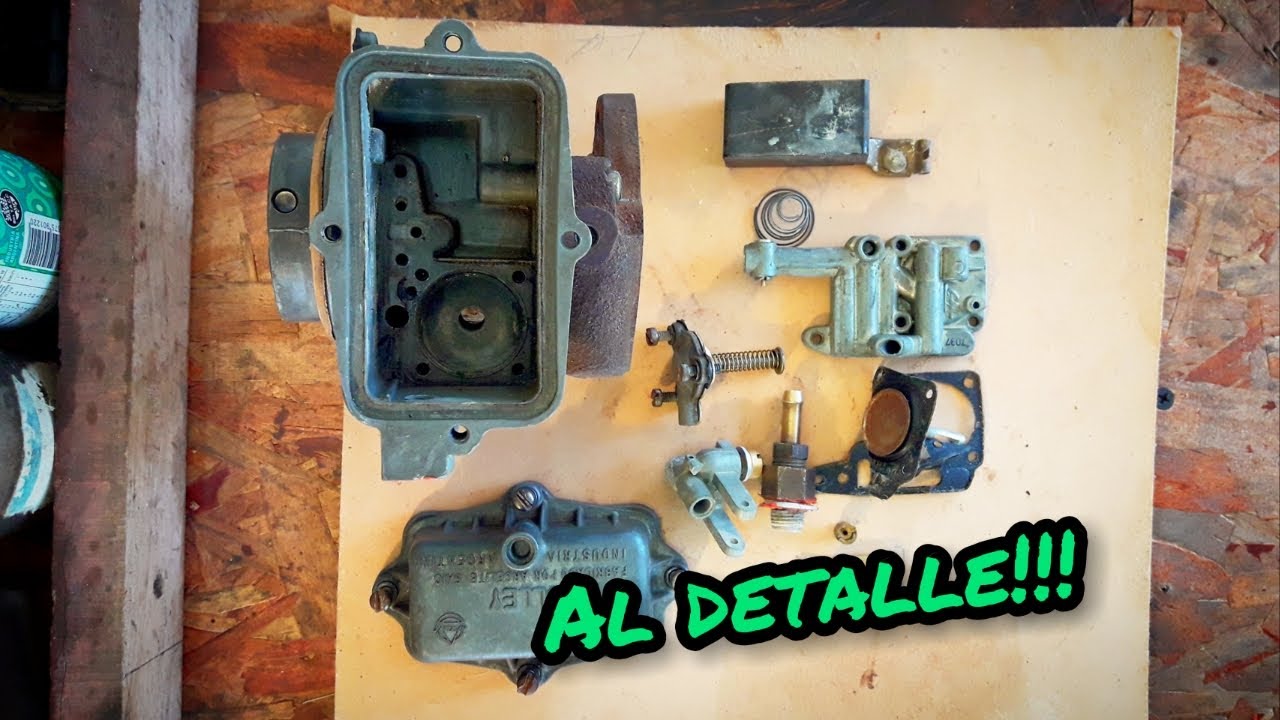 Desarme carburador HOLLEY - FORD 221