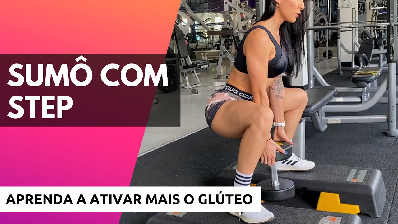Como fazer agachamento SUMÔ ativando mais o GLÚTEO