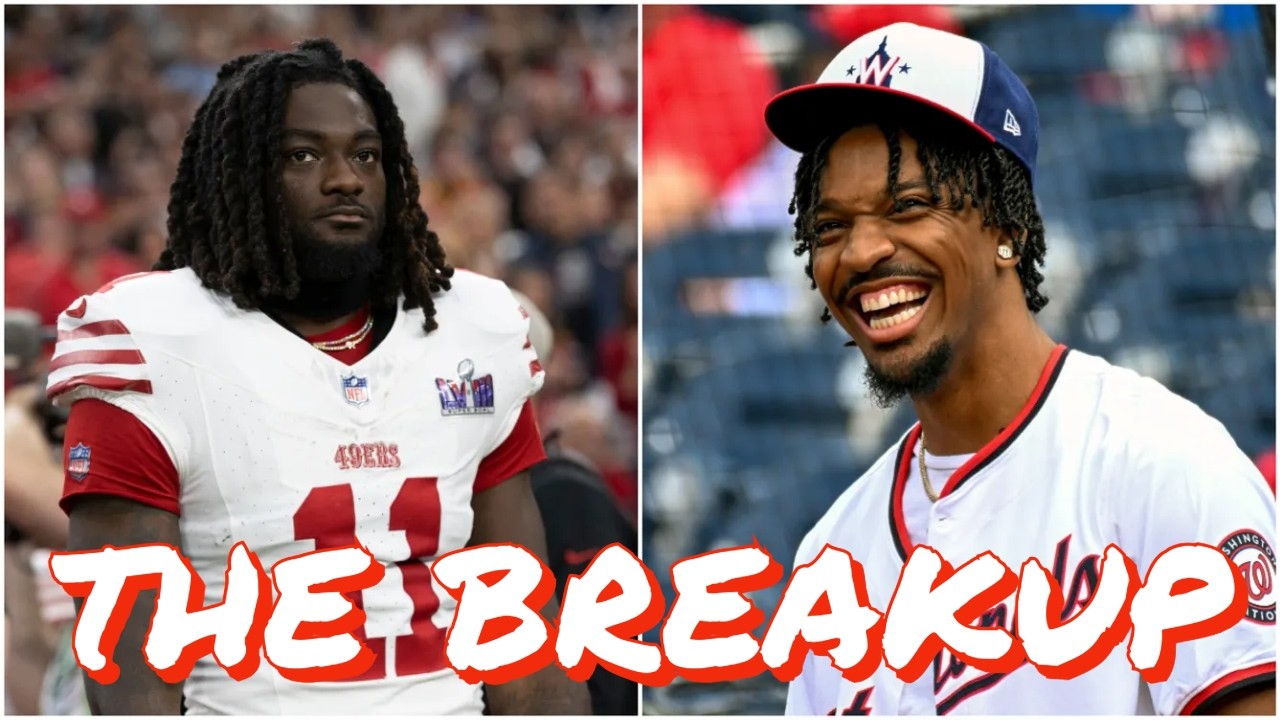 49ers WR Brandon Aiyuk Calls Commanders QB Jayden Daniels a Mama&rsquo;s Boy