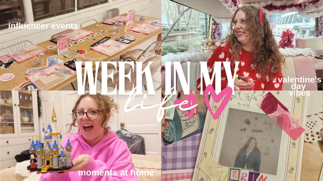 WEEK IN MY LIFE IN NYC VLOG ✨ spend the week with me! influencer events, chilling at home, & more!