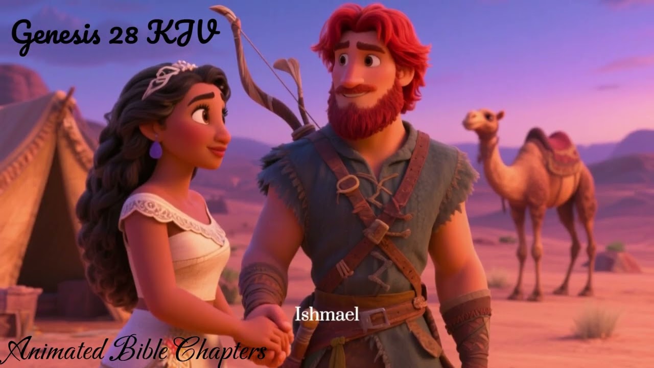 Jacob’s Ladder —a gateway between Heaven and Earth #animated_bible_gen-rev #animatedbible #jacob