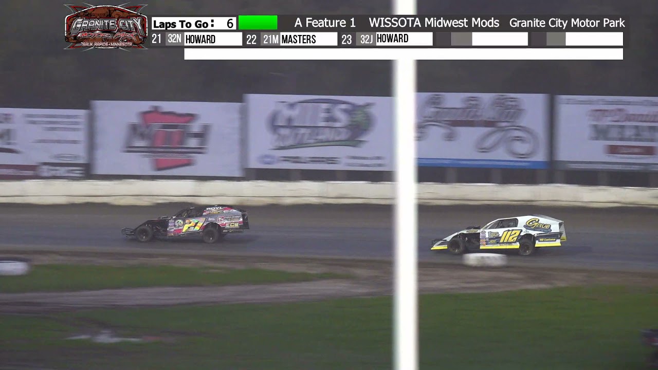 Granite City Motor Park 10/3/21 WISSOTA Midwest Modified Highlights