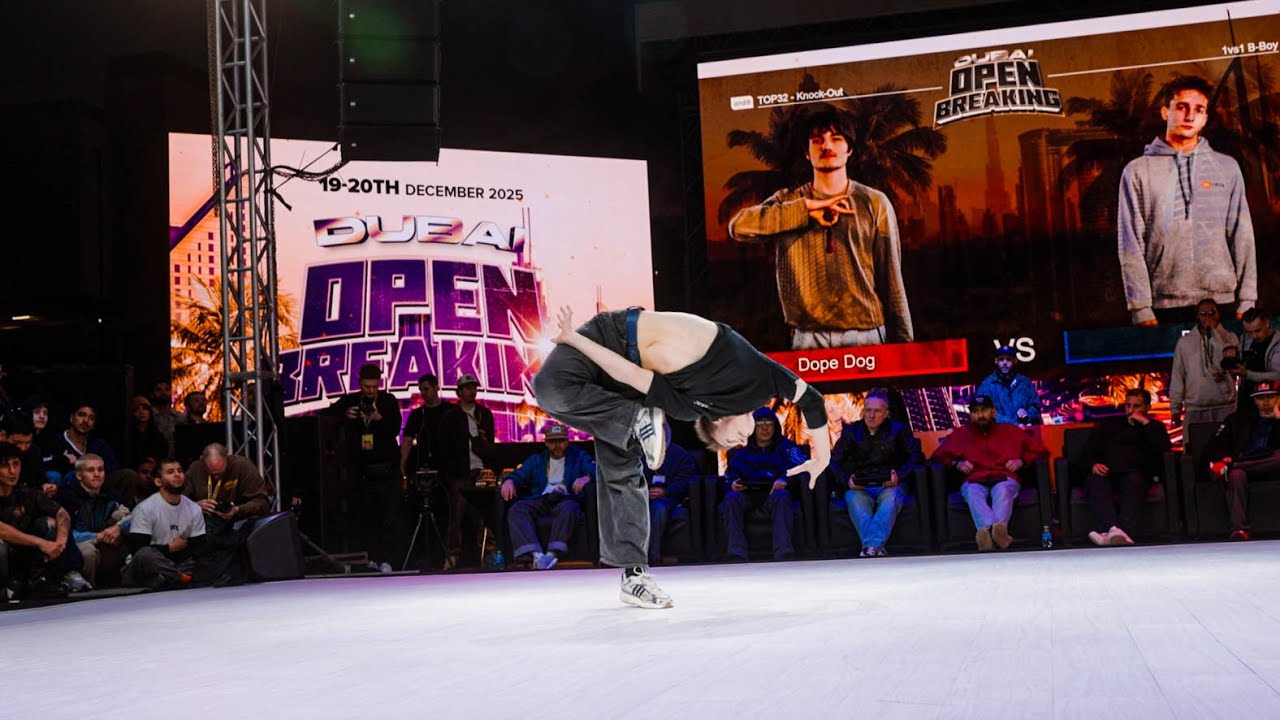 Dope Dog vs Dzey [BBOY TOP 32] / Dubai Open Breaking 2025