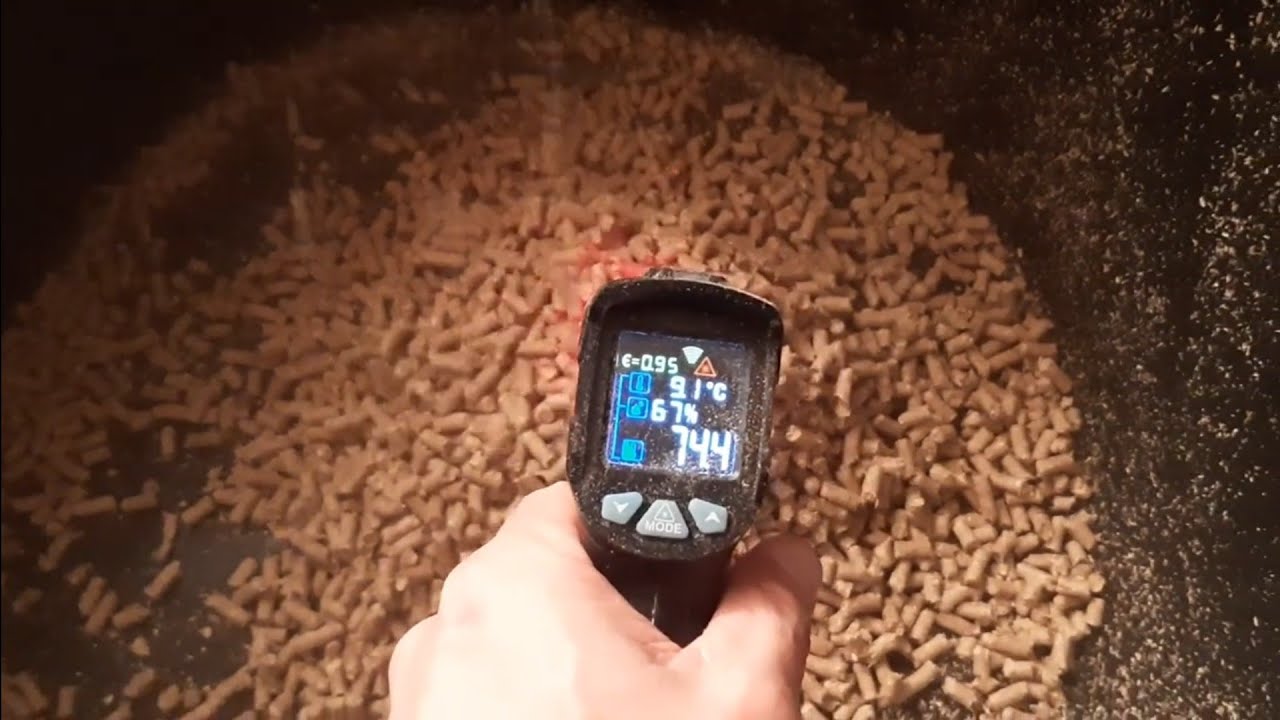 Pelletpresse - Routine beim Pressen #pelletmill #pelletpresse