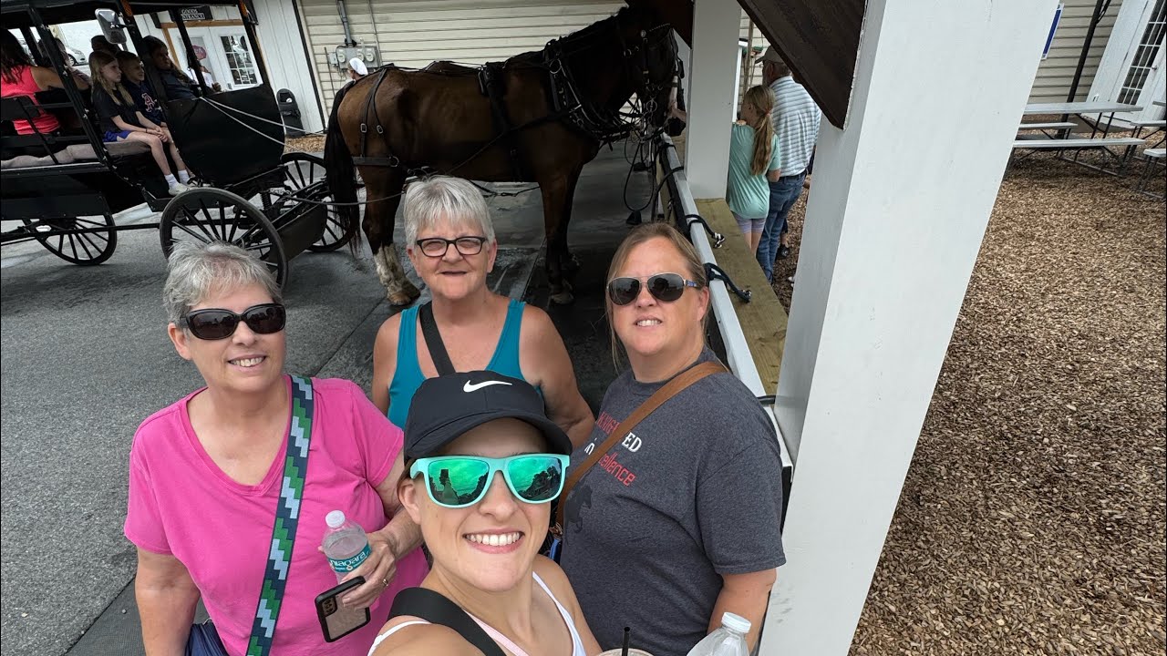 Lancaster Trip with Grammie, Gram, and Mom