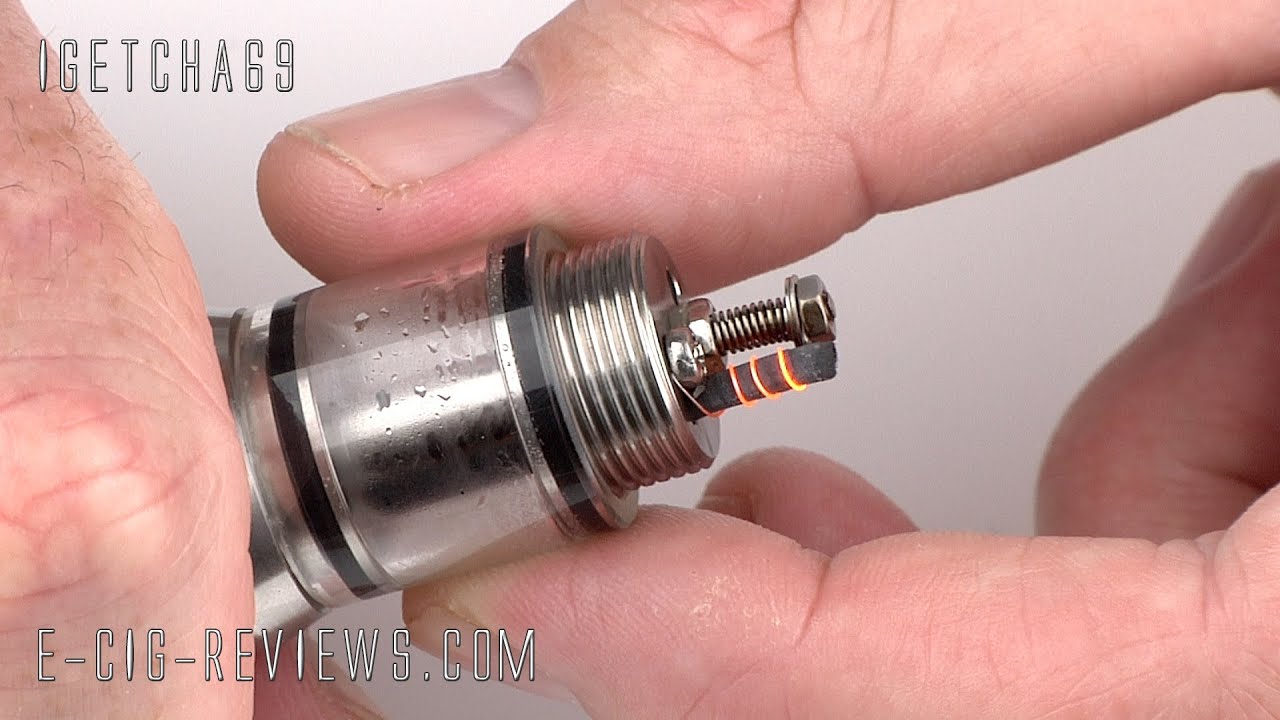 Атомайзер Genesis: простая установка испарителя с помощью сигаретной бумаги.