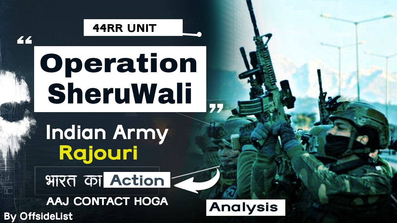 Operation Sheruwali: Indian Army's Deadliest Anti-Terror Operation in Rajouri | RR Unit in Action