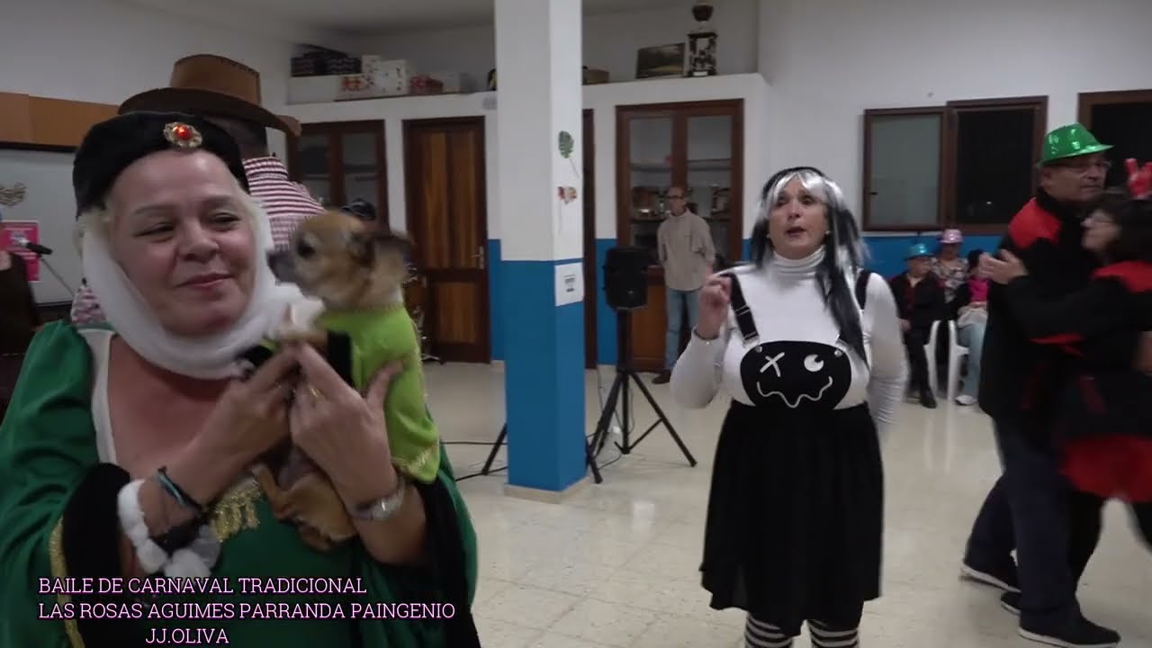 BAILE DE CARNAVAL TRADICIONAL PARRANDA PAINGENIO LAS ROSAS AGUIMES 2026