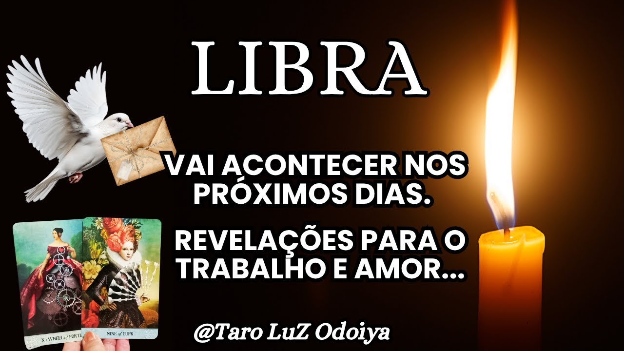 LIBRA♎VAI BATER A SUA PORTA-É MUITO FORTE O QUE VAI ACONTECER COM VOCÊ...PREPARA O CORAÇÃO...