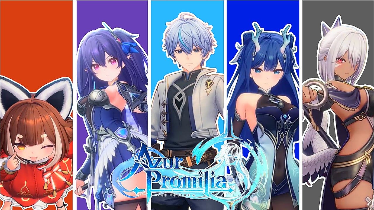 All 15 Characters Gameplay & Ultimate Animations Showcase - Azur Promilia (CBT 1)