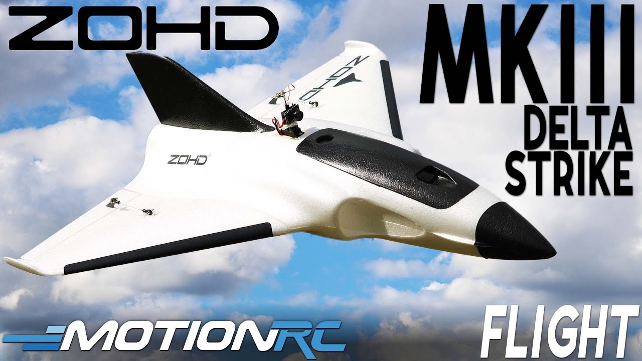 ZOHD MKIII Delta Strike FPV EDF Jet Flight | Motion RC
