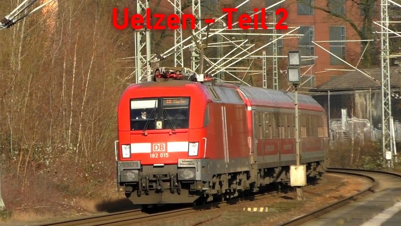 Hundertwasser-Bahnhof Uelzen [Teil 2/2] mit IRE Berlin-Hamburg • ICEs • IC •Metronom• Bahnhofsbilder