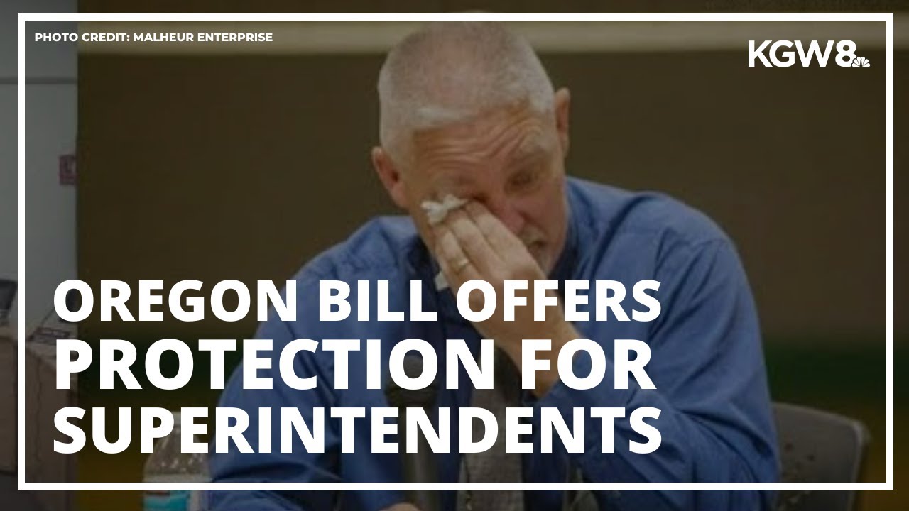 Oregon bill would protect superintendents from no-cause terminations