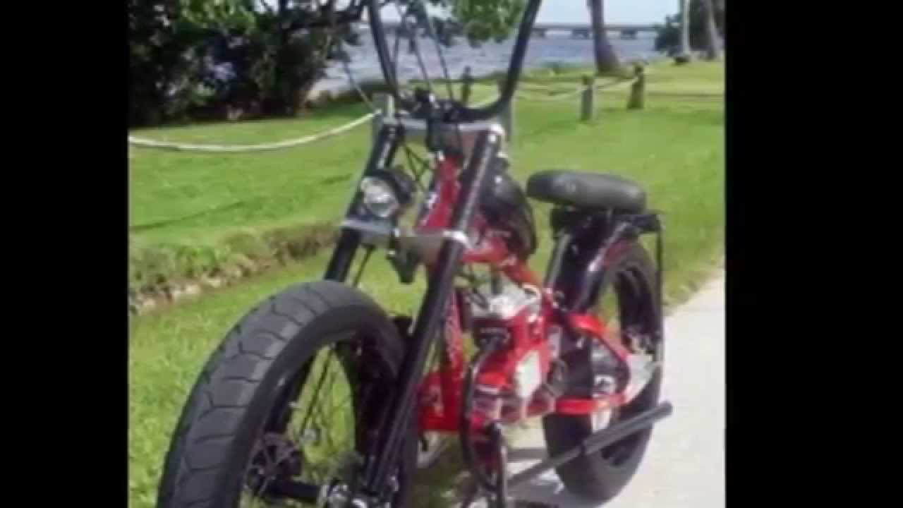 PedalChopper.com Motorized OCC Schwinn Stingray Bicycles