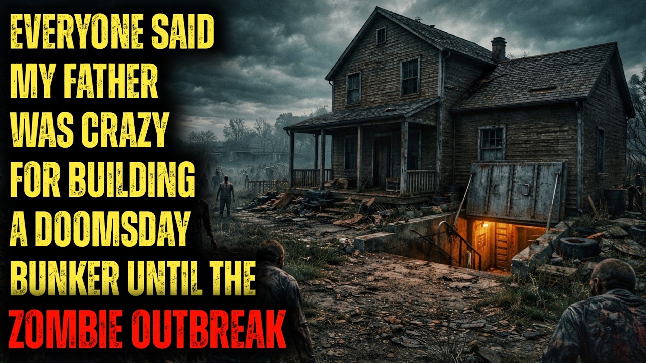 My Father Built a Secret Bunker for 30 Years… Then the Zombie Outbreak Finally Began
