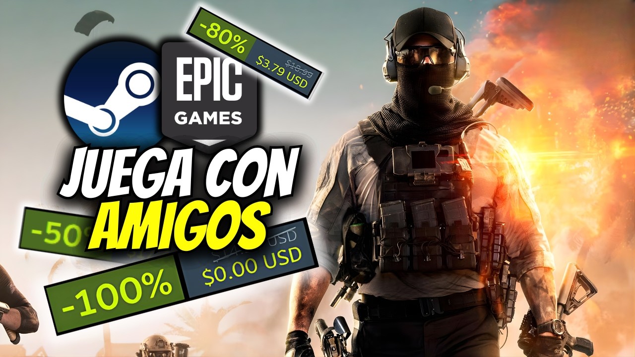 10 JUEGOS GRATIS DE STEAM Y EPIC GAMES + OFERTAS INSTANT GAMING
