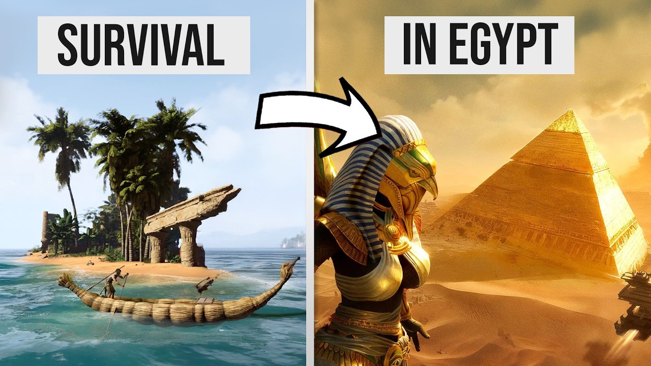 This Survival Game Soulmask Lets You Fight Egyptian Gods in a HUGE Open World!