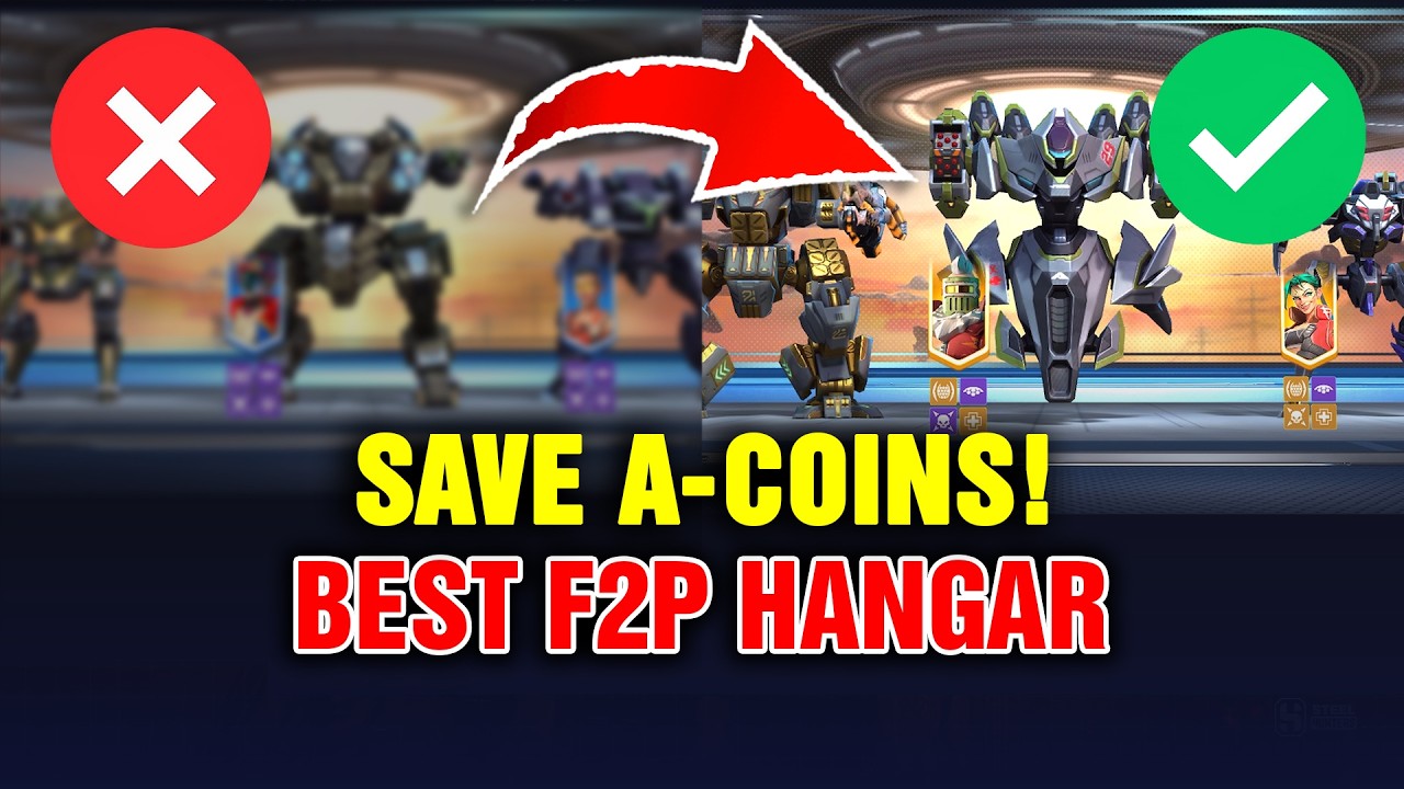 The BEST F2P Hangar Build Guide | Save Resources & Progress Faster | Mech Arena