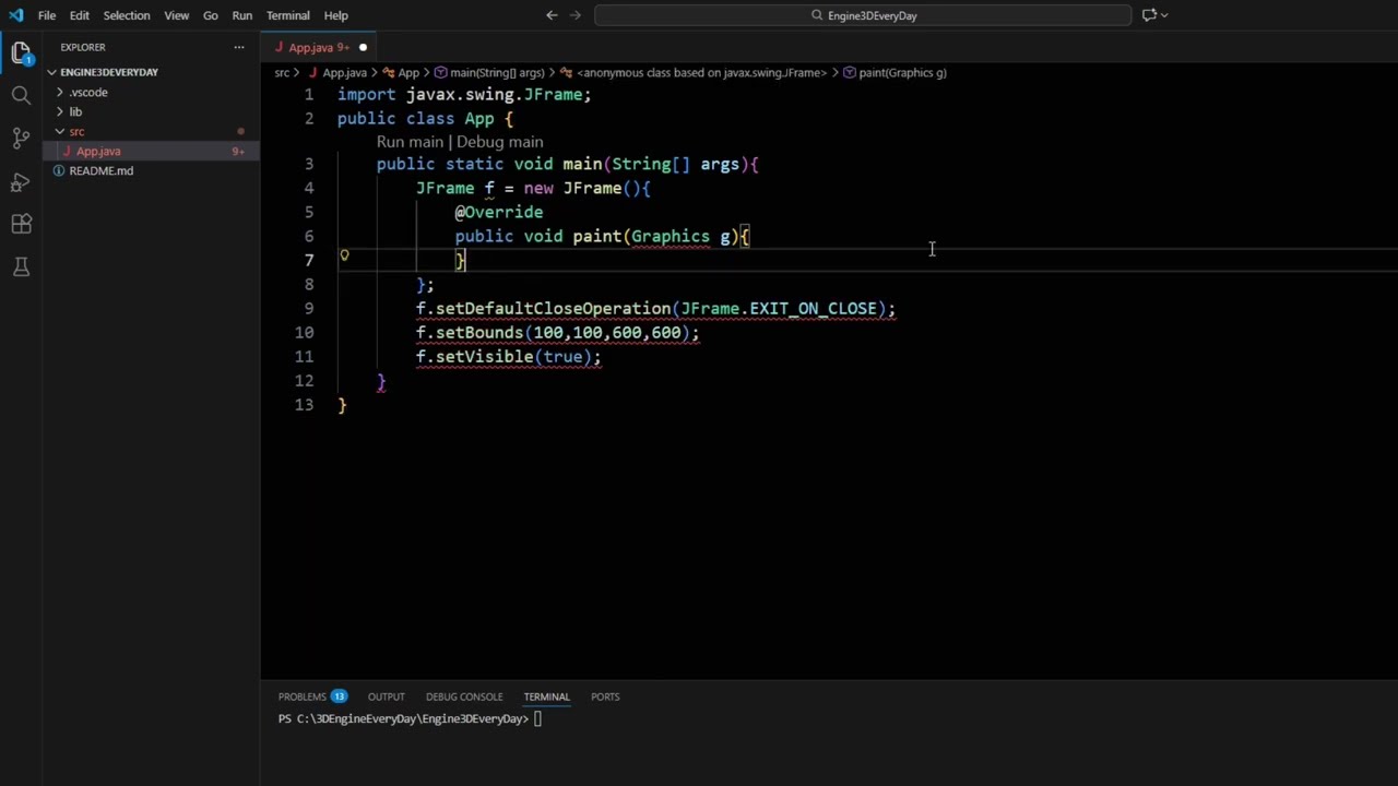 Writing One Line of Code Everyday Until I Make a 3D Engine - Day 13