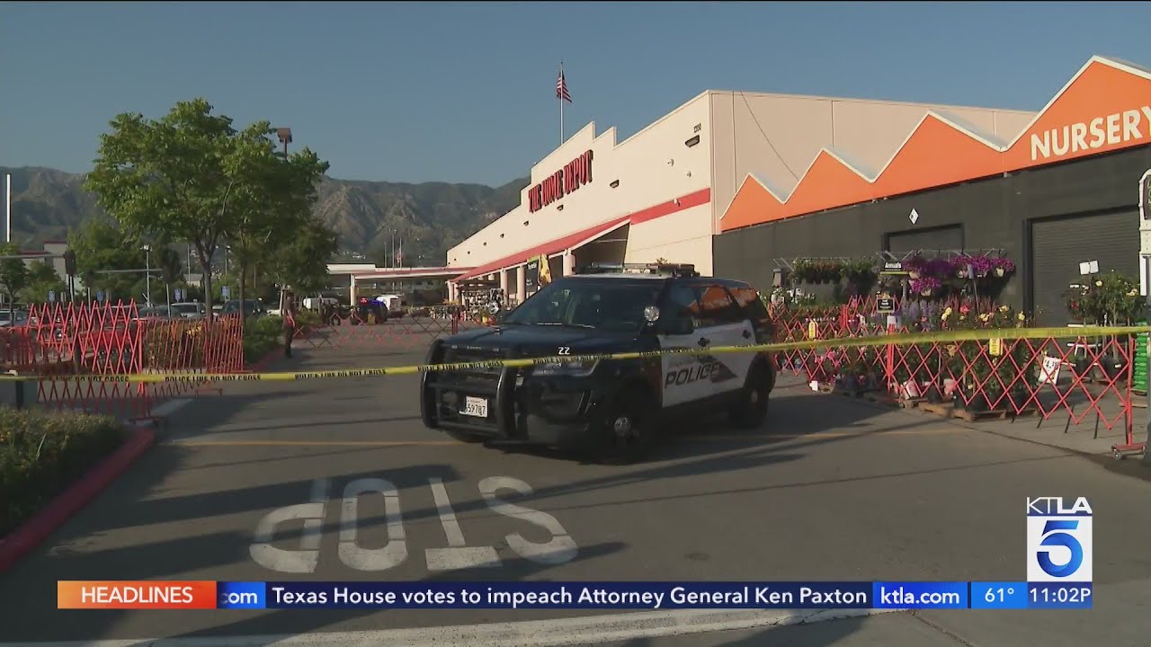 Suspect fatally shot by officers outside Home Depot in Burbank