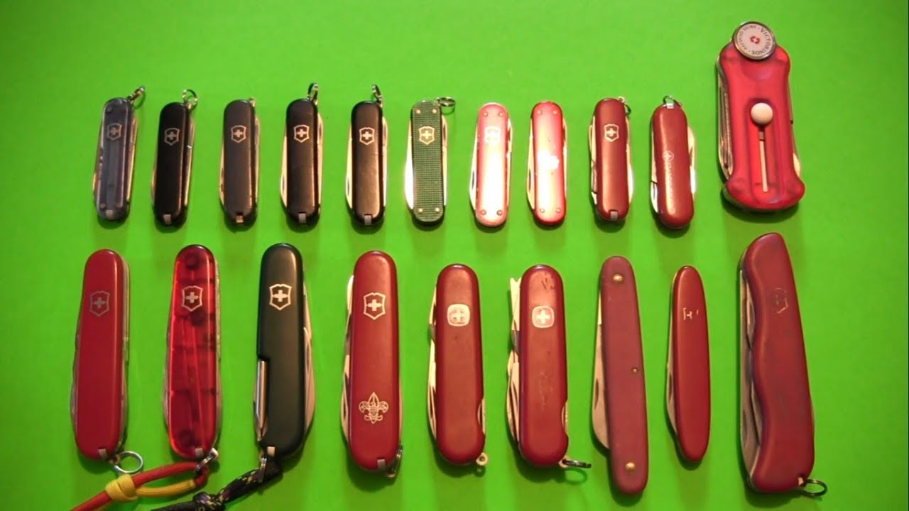 Knife & Tool Collection Video 1: Victorinox & Wenger Swiss Army Knives (and more)