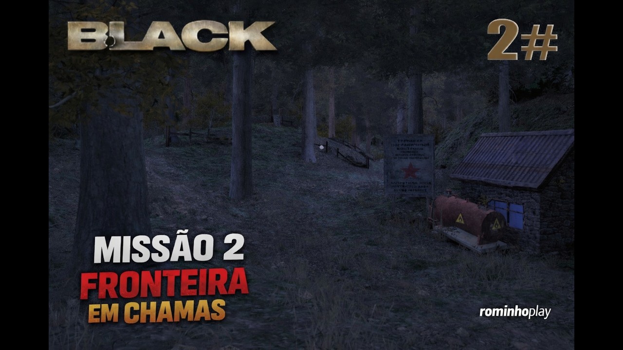 Black PS2 – Missão 2: Travessia da Fronteira de Treneska (Gameplay PT-BR)