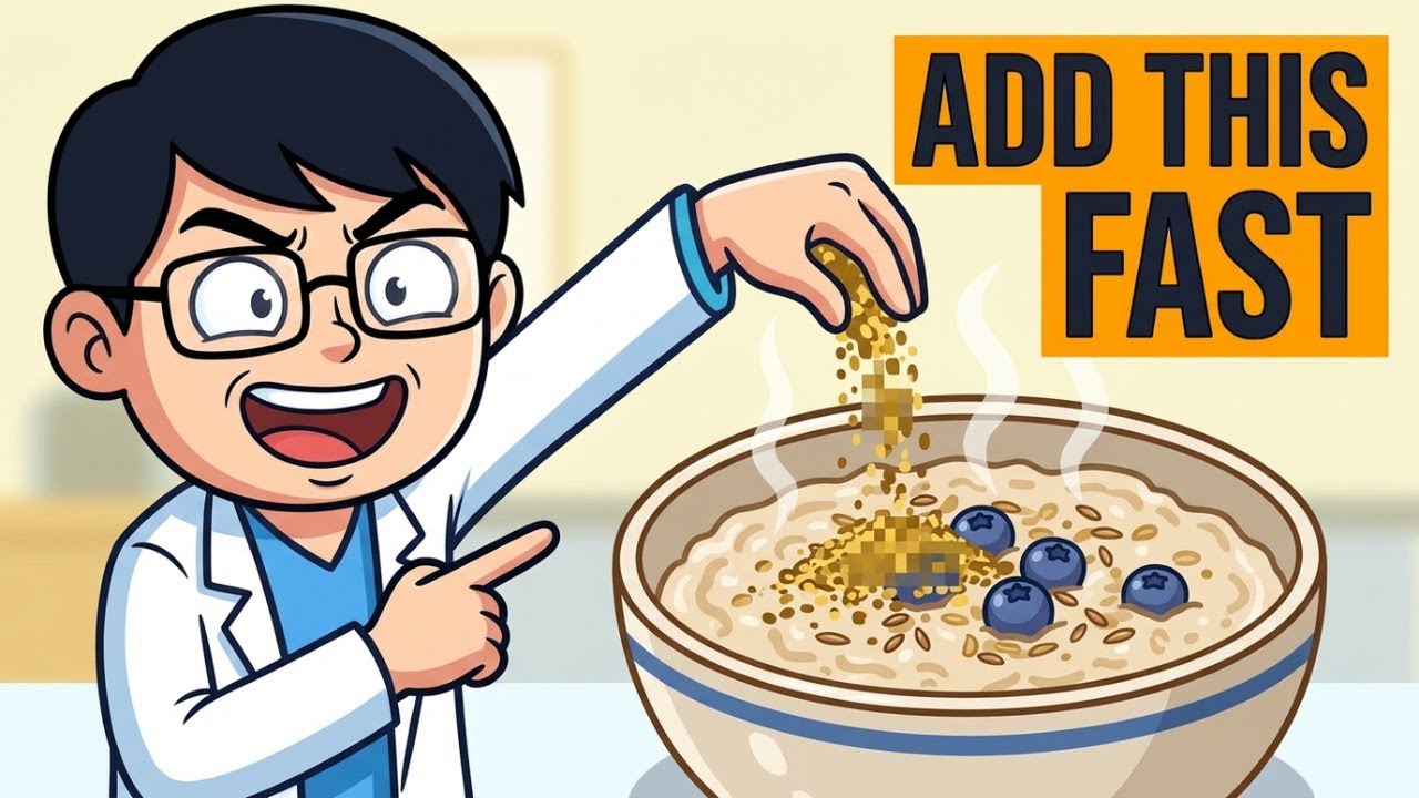 Add THIS to Oatmeal to Clear Clogged Arteries Fast & Lower Cholesterol 30% (Doctor Approved)