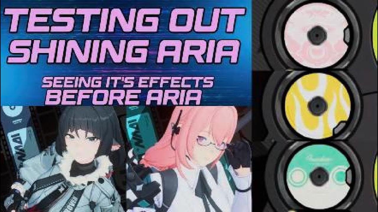 Testing out Shining Aria | Drive Discs experiments | Zenless Zone Zero 2.5