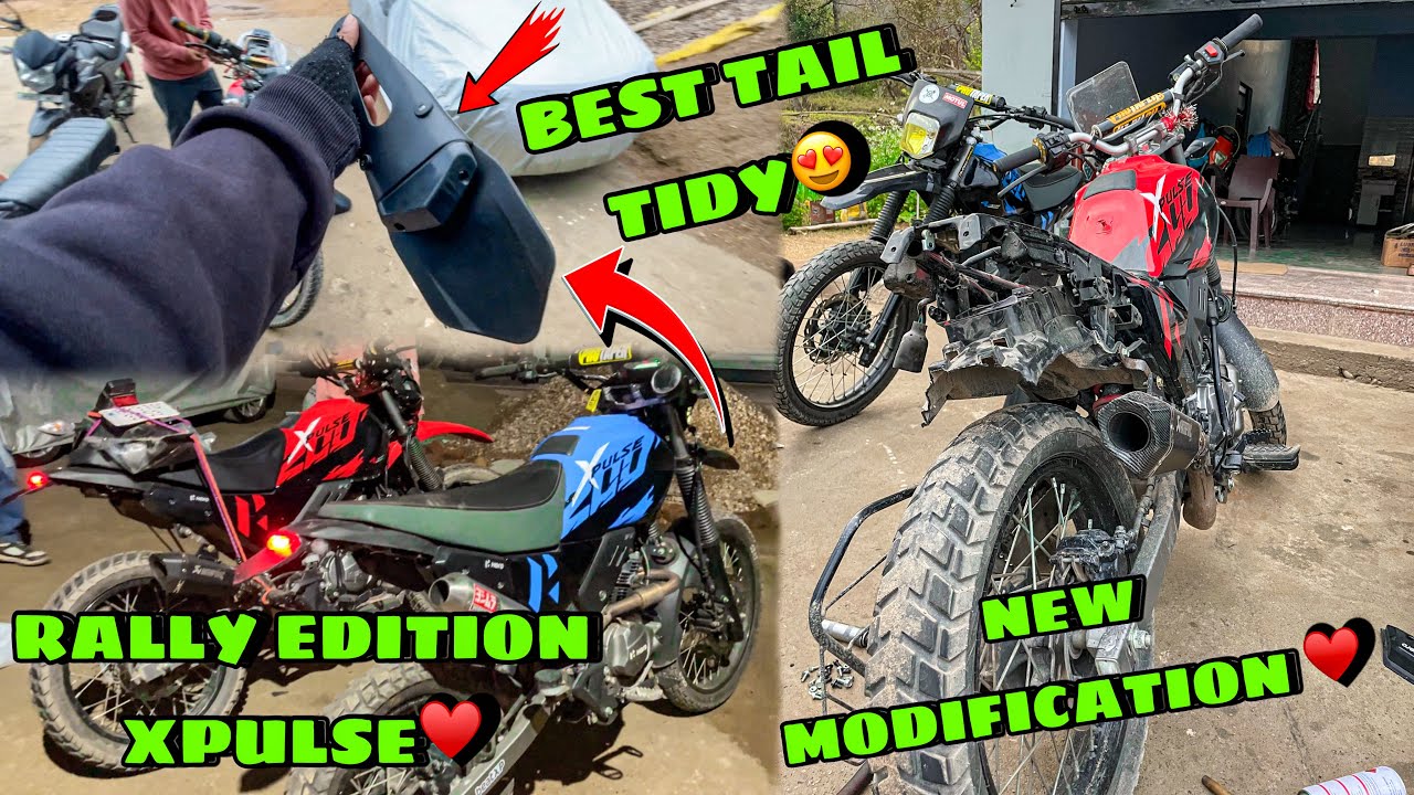 Best tail tidy for Xpulse200 4v😍 New modification start🤓 Rally edition xpulse😳