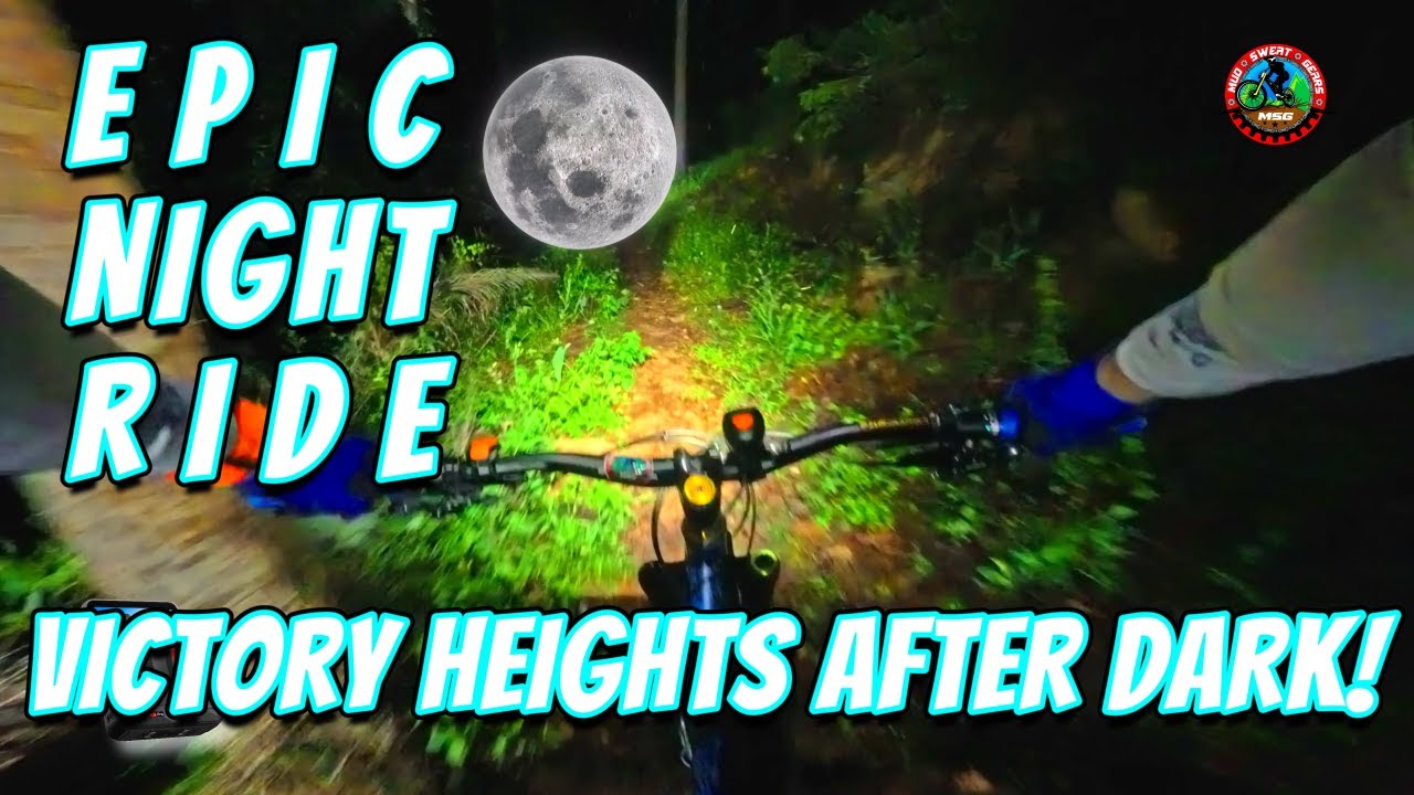 🌙 Epic Night Ride at Victory Heights | Insta360 Ace Pro 2 + Magicshine MJ900s & MJ906 Test!